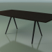 3D Modell Seifenförmiger Tisch 5433 (H 74 - 100x200 cm, Beine 150 °, furniert L21 wenge, V44) - Vorschau