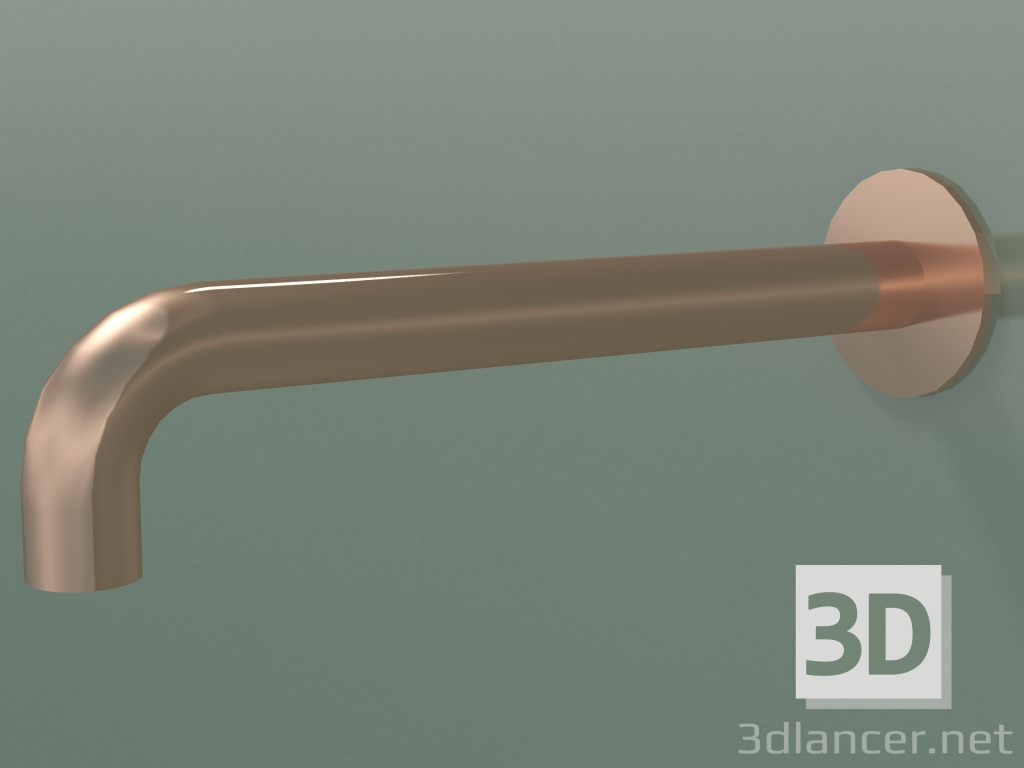 3d model Brazo de ducha 241 mm (27409300) - vista previa