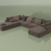 3D Modell Ecksofa Adriana - Vorschau