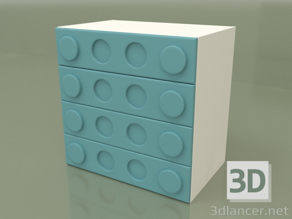 3d model Cajonera (Mussone) - vista previa