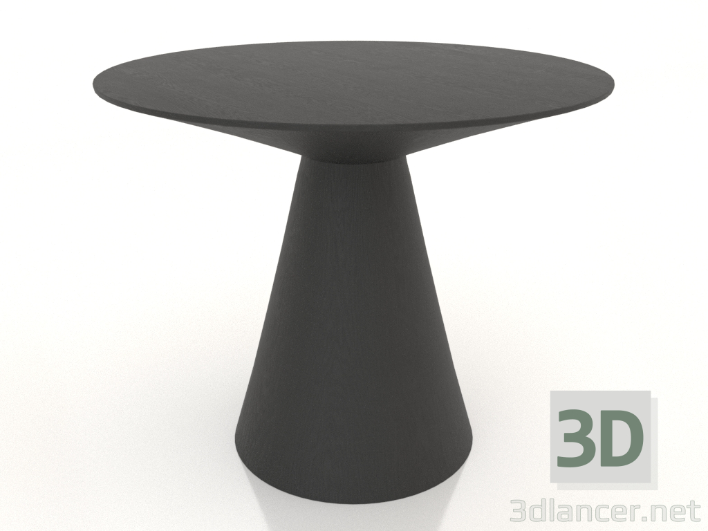 3D modeli Yemek masası Rajkoke 900 mm (Meşe siyah) - önizleme