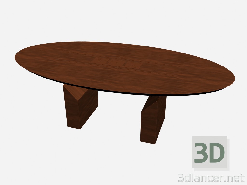 Modelo 3d Mesa escritório Accademia tavolo 1 - preview