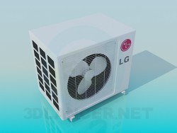 Outdoor unit air conditioner LG