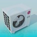 3d model Outdoor unit air conditioner LG - preview