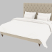 3d model Cama doble MADLEN KING SIZE (201.007) - vista previa