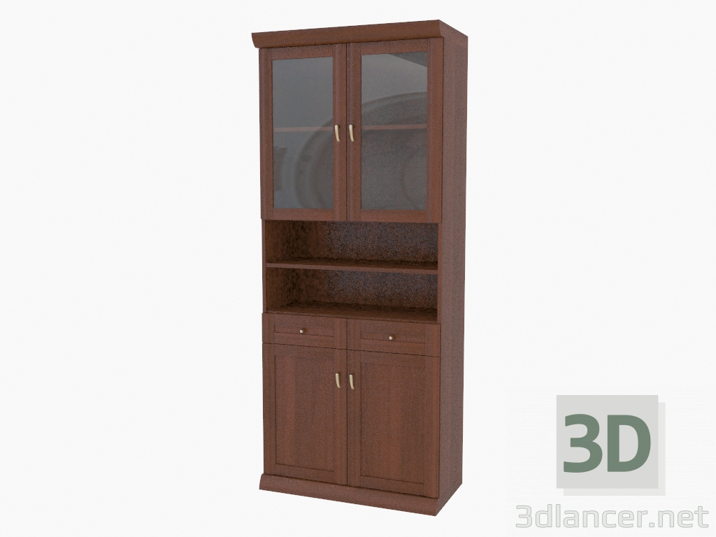 3D modeli Kitaplık (261-17) - önizleme