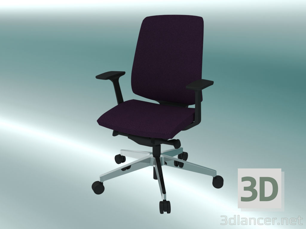 Modelo 3d Poltrona (230SFL P60, apoio lombar B) - preview