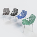 3d Dining chair model buy - render