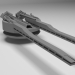 Pistola espacial 3D modelo Compro - render