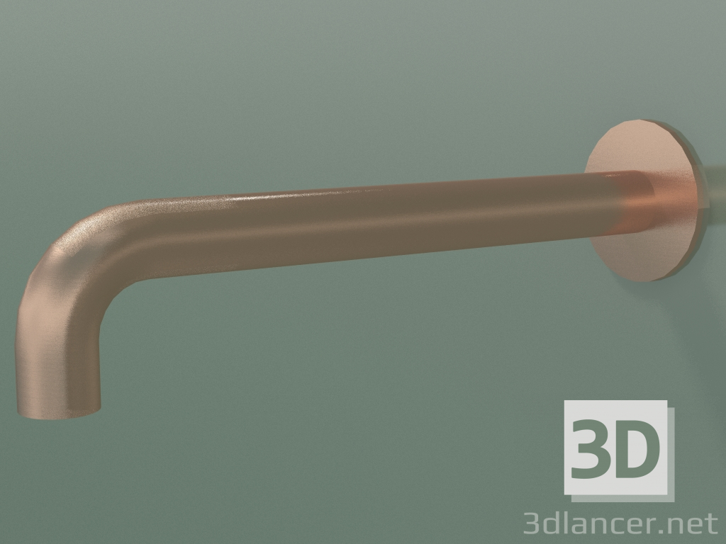 3d model Shower arm 241 mm (27409310) - preview