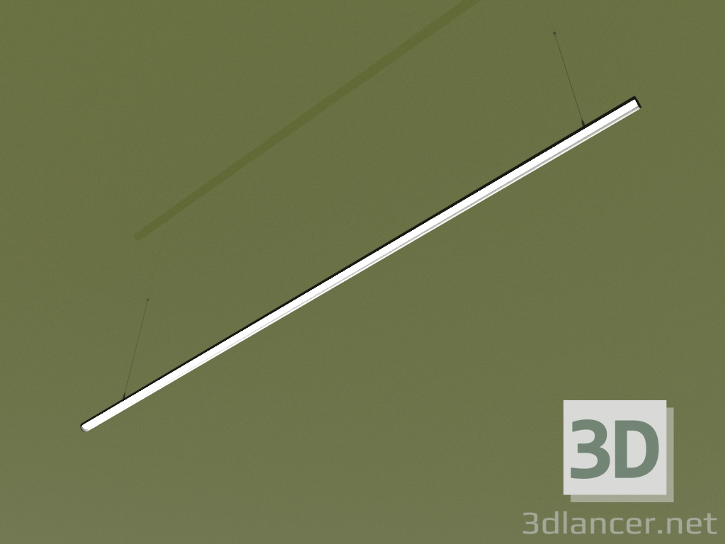 3D Modell Beleuchtungskörper LINEAR O28 (1750 mm) - Vorschau