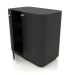 3d model Cabinet TM 031 (ajar) (660x400x650, wood black) - preview