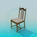 3d model Upholstered chair - preview