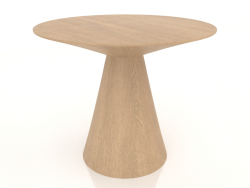 Table à manger Rajkoke 900 mm (Chêne blanchi)