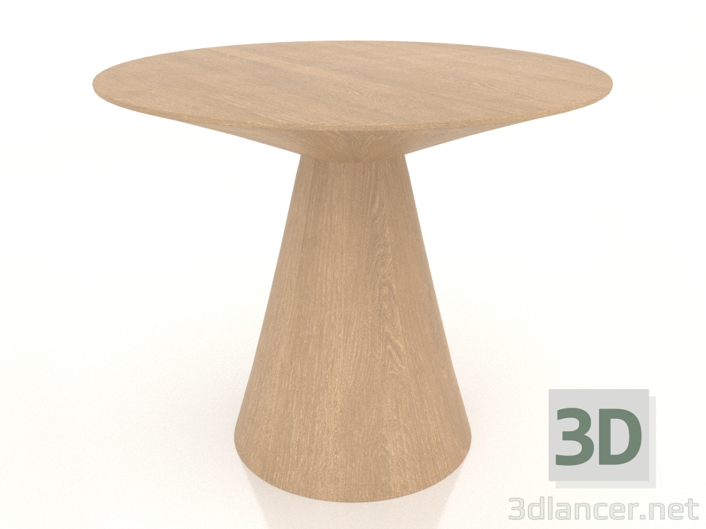 modello 3D Tavolo da pranzo Rajkoke 900 mm (rovere sbiancato) - anteprima modello 3D Tavolo da pranzo Rajkoke 900 mm (rovere sbiancato) - anteprima