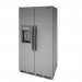 3d refrigerator Side by Side 3DS Model model buy - render