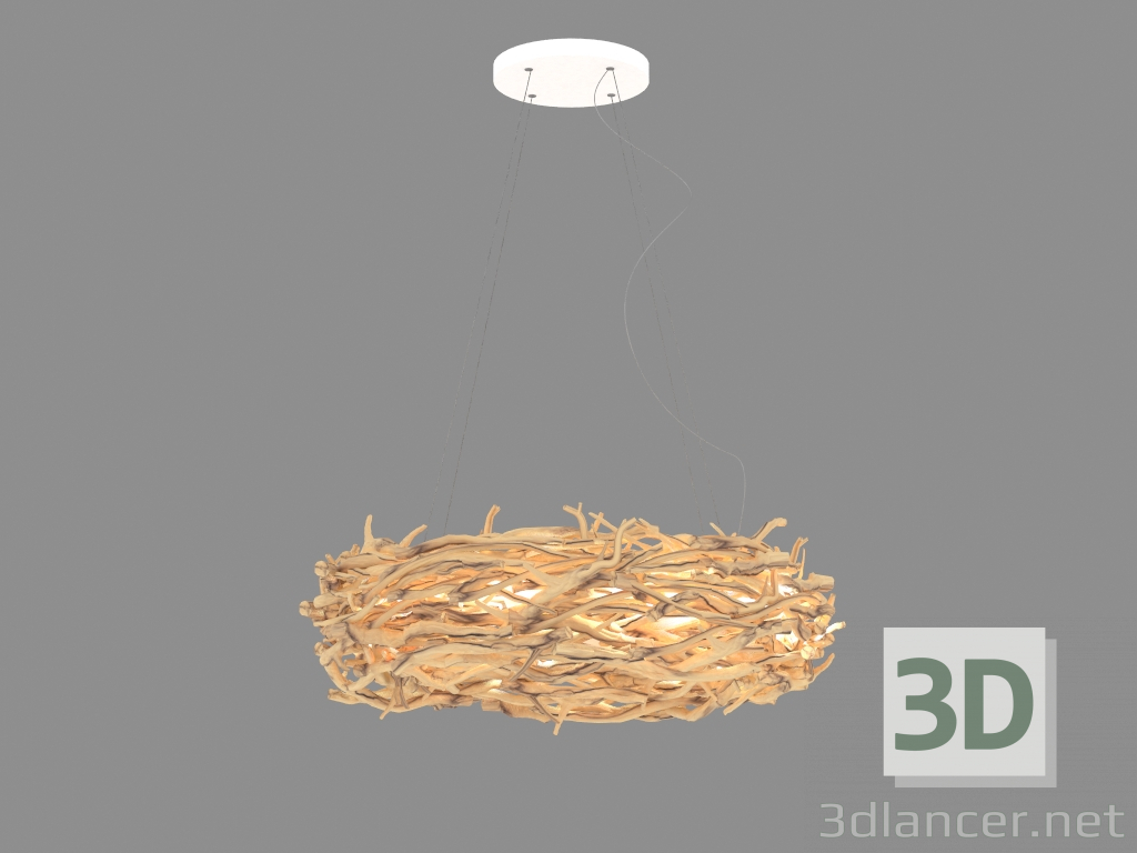 Modelo 3d Lustre (pequeno) - preview