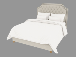 Lit double MONTANA QUEEN SIZE BED (202 005-MF01)