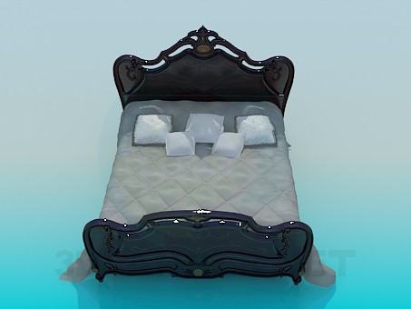 3d model Bed - preview