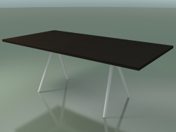 Mesa retangular 5433 (H 74 - 100x200 cm, pernas 150 °, folheados L21 wenge, V12)