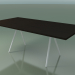 3D Modell Rechteckiger Tisch 5433 (H 74 - 100x200 cm, Beine 150 °, furniert L21 wenge, V12) - Vorschau