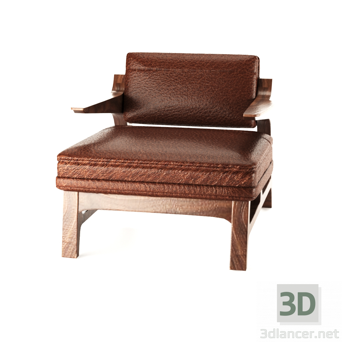 3d model Armchair - preview