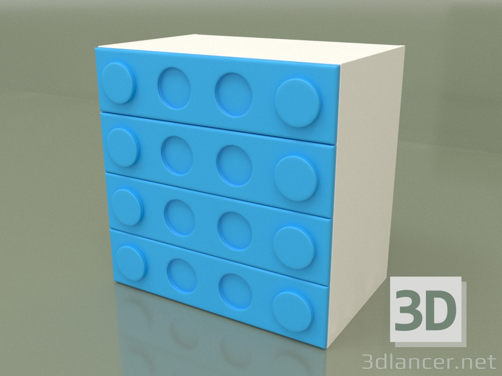 3D Modell Kommode (Topas) - Vorschau