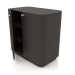 3d model Cabinet TM 031 (ajar) (660x400x650, wood brown dark) - preview