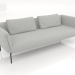 3d model 3-seater sofa (option 1) - preview