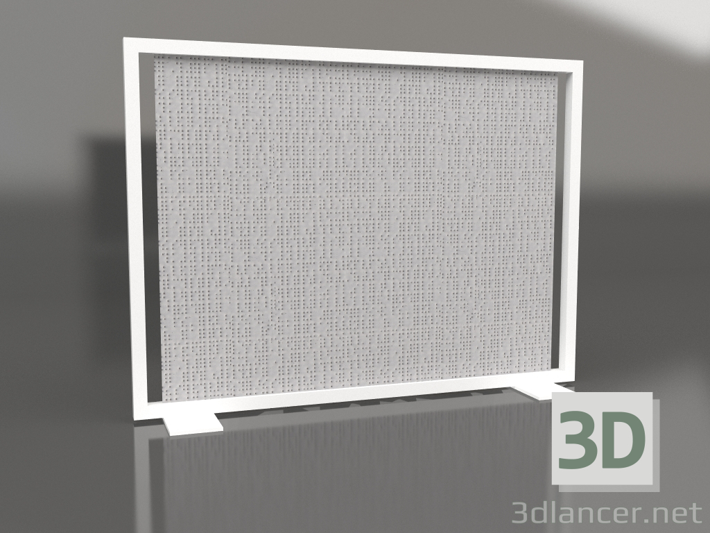 3d model Mampara mampara 150x110 (Blanco) - vista previa