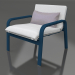 3d model Armchair (Grey blue) - preview