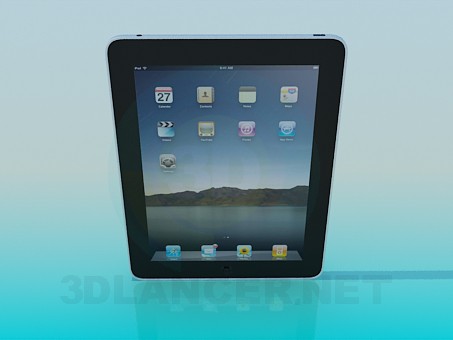 3D Modell IPad - Vorschau