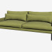 3D Modell Sofa DEMI (101.016-FL03) - Vorschau