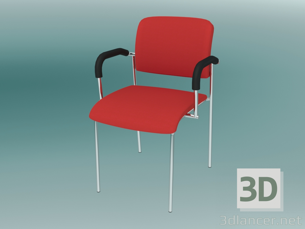 3d model Visitor Chair (H 2P) - preview