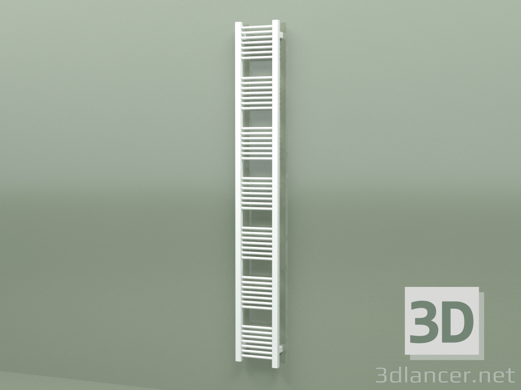 3d model Heated towel rail Mike One (WGMIN171023-S8, 1710х230 mm) - preview