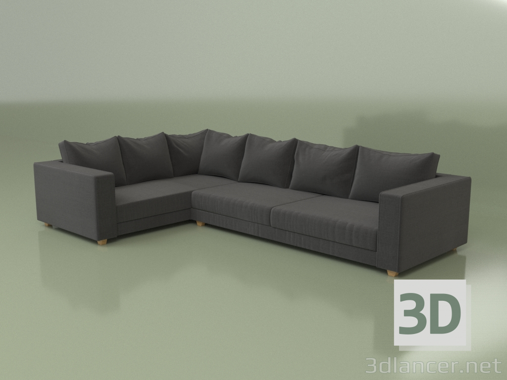 3d model Corner sofa Casino - preview