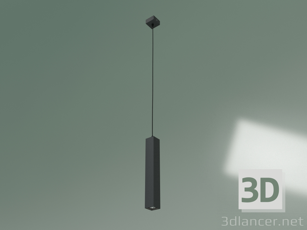 3d model Pendant lamp 50154-1 LED (black) - preview