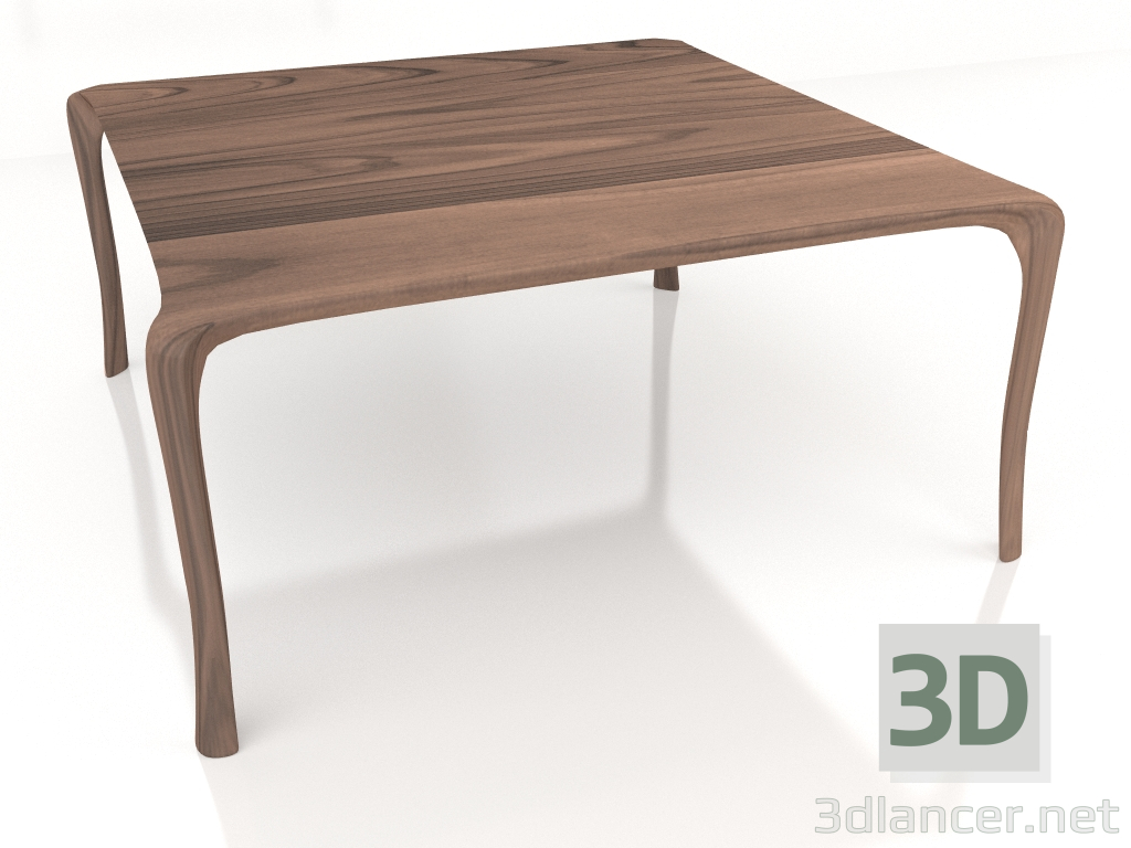 3d model Mesa de comedor Whity cuadrada 165х165 - vista previa