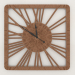 3d model Reloj de pared TWINKLE NEW (bronce) - vista previa