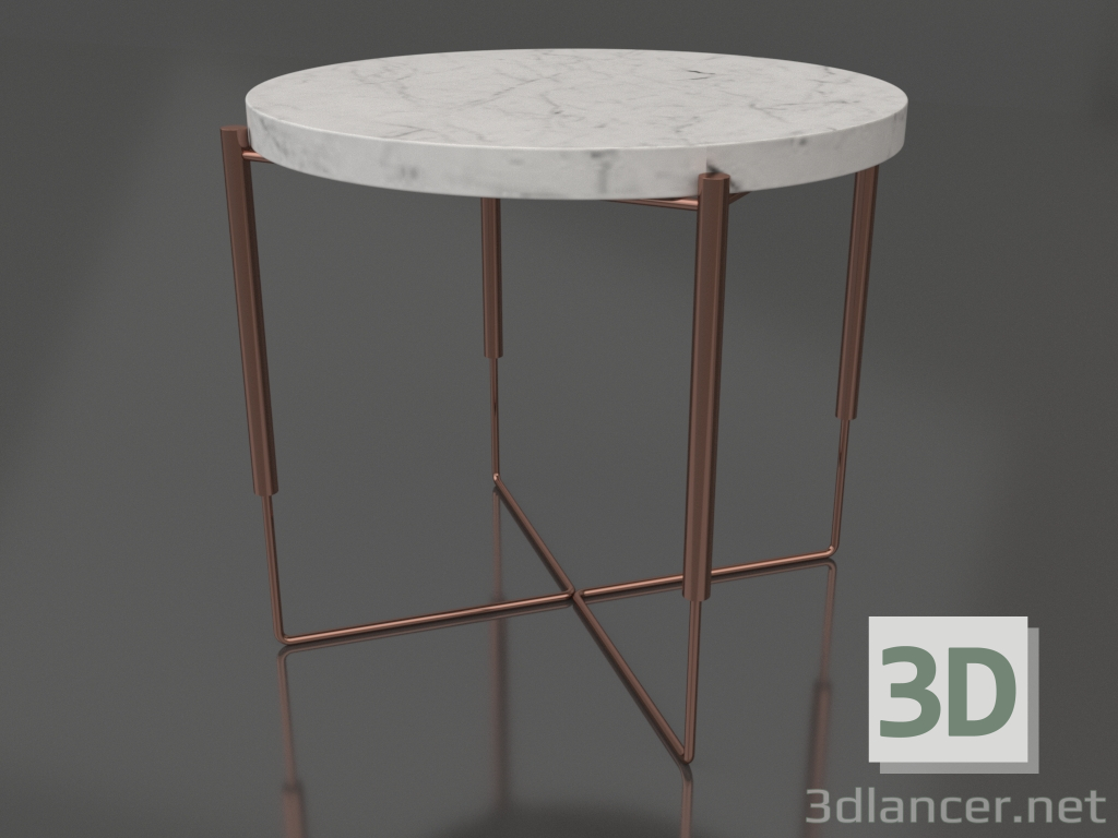 modello 3D Tavolino Ti-Table (marmo) - anteprima