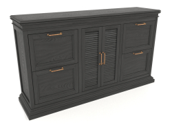 Chest of drawers with doors and drawers (3 sections)