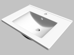 Washbasin mounted in the countertop 80 cm Floks (CDI 6U8M)