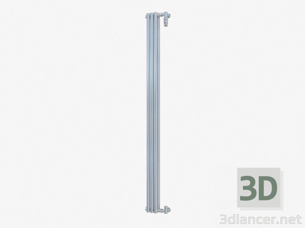 modello 3D Radiator Estet (1800х135; 3 sezioni) - anteprima