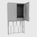 Modelo 3d GINZA BAR GABINETE DE VIDRO (90X42XH175) Bar - preview