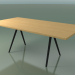 Modelo 3d Mesa retangular 5433 (H 74 - 100x200 cm, pés 150 °, carvalho natural folheado L22, V44) - preview