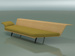 Angular Lounge Module 4423 (90 ° a sinistra, rovere naturale)