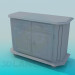 3d model Gabinete en la pared - vista previa