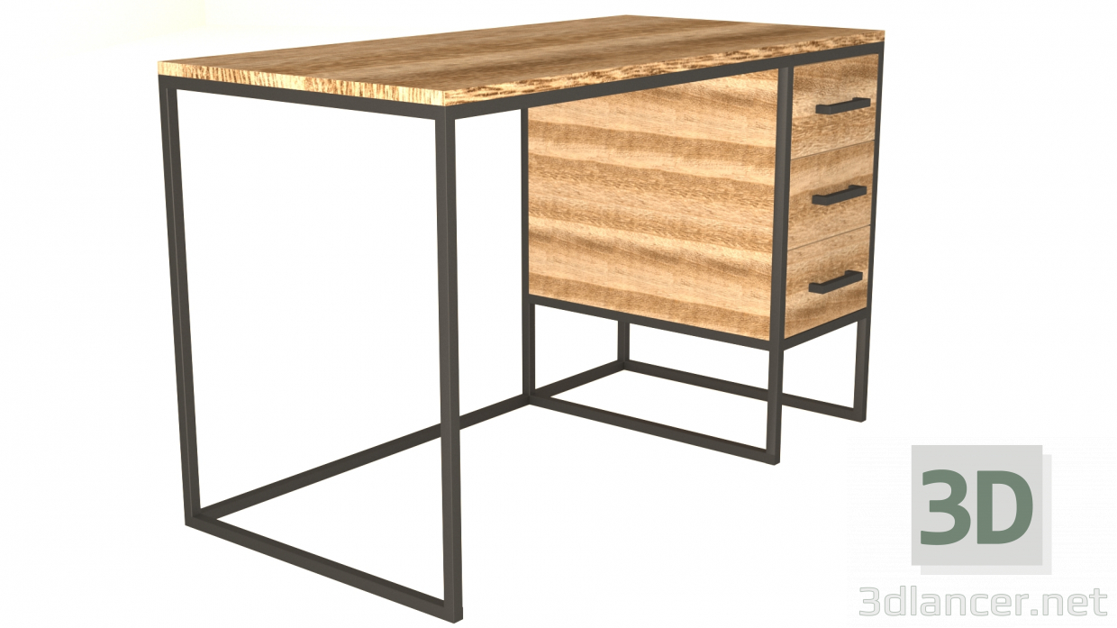 3d model Writing desk - preview