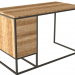 3d model Writing desk - preview