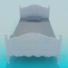modèle 3D Lit - preview